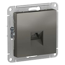 AtlasDesign Сталь Розетка компьютерная RJ45, кат 5Е Systeme Electric (Schneider Electric) AtlasDesign Сталь Розетка компьютерная RJ45, кат 5Е Systeme Electric (Schneider Electric)