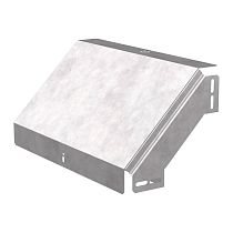 Угол вертикальный внешний 90 градусов с крышкой Стандарт 400х80 Промрукав Угол вертикальный внешний 90 градусов с крышкой Стандарт 400х80 Промрукав