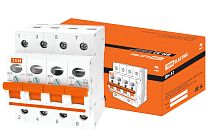 Выключатель нагрузки (мини-рубильник) ВН-32 4P 80A  TDM