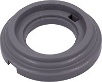 Рамка ЛИЗЕТТА однопостовая пластик цвет Титан Bironi