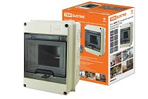 Бокс ЩРН-П-5 модулей навесной пластик IP65  TDM