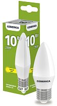 Лампа светодиодная C35 свеча 10Вт 230В 3000К E27 GENERICA IEK