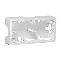 Коробка двухпостовая накладная белая Galea Life Legrand