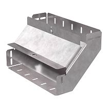 Угол вертикальный внутренний 90 градусов с крышкой Стандарт 300х80 Промрукав Угол вертикальный внутренний 90 градусов с крышкой Стандарт 300х80 Промрукав