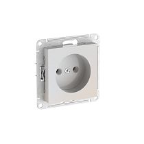 AtlasDesign Жемчуг Розетка без заземления без шторок, 16А, мех., быстрозажим. клемм