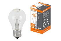 Лампа накаливания общего назначения  Б60 Вт-230 В-Е27  TDM