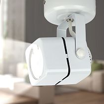 Накладной светильник ЭРА OL3 GU10 WH подсветка, белый