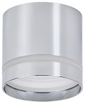 Светильник LIGHTING 4016 накладной потолочный под лампу GX53 хром  IEK