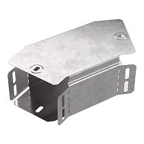 Угол горизонтальный 45 градусов с крышкой Стандарт 100х80 Промрукав