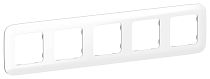 FLITE Рамка 5-местная РУ-5-А-ФлБ белый IEK