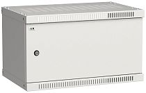 ITK Шкаф LINEA WE 6U 550x350мм дверь металл серый IEK