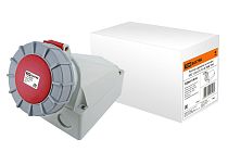 Розетка наружной установки IP67 125А 3Р+РЕ+N 380В  TDM Розетка наружной установки IP67 125А 3Р+РЕ+N 380В  TDM