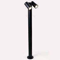 Садово-парковый светильник General GPF-2MR16-GU10-R-IP65 Черный Высокий Люмикс