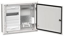 TITAN 5 Корпус комбинированный ЩРв-24 (2х24) 505х625х130мм IP30 белый IEK
