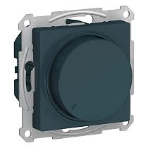AtlasDesign Изумруд Светорегулятор (диммер) поворотно-нажимной, LED, RC, 400Вт Systeme Electric (Schneider Electric)