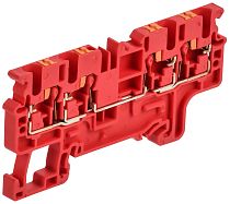 ARMAFIX Клемма пружинная Push In CP-MC 4 вывода 2,5мм2 красная IEK
