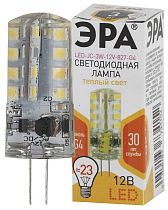 Лампа светодиодная ЭРА STD LED JC-3W-12V-SLS-827-G4 капсула теплый свет силикон