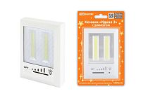 Ночник "Идеал 2", 3 Вт, 4хААА, диммер, магнит,  TDM