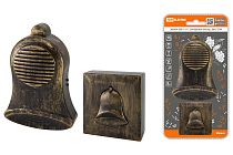 Звонок ЗББ-11/5-32М бронза (беспр., бат.)  TDM