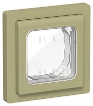 FLITE Рамка 1-местная IP55 Рпро-1-55-ФлО оливковый IEK