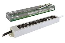 Блок питания 36Вт-12В-IP67 для светодиодных лент и модулей DC 12В, металл  TDM