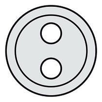 Панель лицевая для розетки Banana титан Celiane Legrand