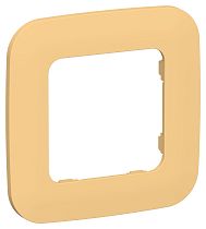 FLITE Рамка 1-местная РУ-1-А-ФлЗ золотарник IEK