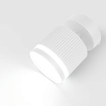 Спот на основании GWL-GX53-M-IP20 Одинарный Белый  С боковым рассеивателем Полосы