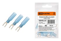 Наконечник НВИ-Т 2,5–4 вилка в термоусаживаемой манжете (100шт)  TDM