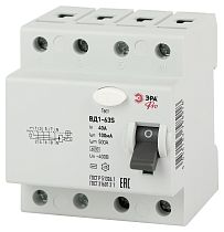 УЗО ВД1-63S Селективное 3P+N 40А 100mA NO-902-155 ЭРА Pro