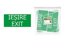 Знак "ВЫХОД" 200х100мм (румынский язык)  TDM