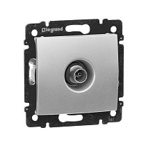 VALENA Розетка TV тип звезда алюминий