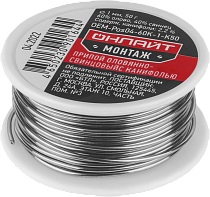 Припой ОНЛАЙТ 90 164 OEM-Pos04-60K-1-K50 (катушка, 1мм, 50г)