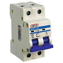 Автоматический выключатель двухполюсный ВА47-29 2P 16А (С) 6кА  ЭНЕРГИЯ Автоматический выключатель двухполюсный ВА47-29 2P 16А (С) 6кА  ЭНЕРГИЯ