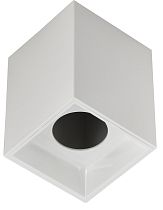 Светильник LIGHTING 4112 накладной поворотный под лампу GU10 белый пластик  IEK