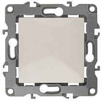 Выключатель ЭРА 12 12-1103-02 10А 250В слоновая кость одноклавишный проходной