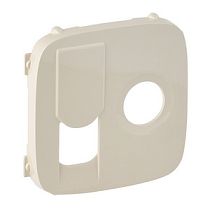 Панель лицевая розетки TV-RJ45 слоновая кость Valena ALLURE Legrand Панель лицевая розетки TV-RJ45 слоновая кость Valena ALLURE Legrand