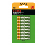 Аккумуляторы NiMH (никель-металлгидридные) Kodak HR03-8BL 1100mAh (48/384/23040) Аккумуляторы NiMH (никель-металлгидридные) Kodak HR03-8BL 1100mAh (48/384/23040)