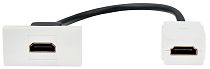 PRIMER РКМ-10-00-П Розетка HDMI M/M (1 модуль) белая IEK PRIMER РКМ-10-00-П Розетка HDMI M/M (1 модуль) белая IEK
