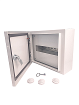 Корпус металлический PROFI IP-54 ЩРН-9 - (250х300х120) DIRECT ELECTRIC Корпус металлический PROFI IP-54 ЩРН-9 - (250х300х120) DIRECT ELECTRIC