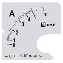 Шкала сменная для A721 5/5А-1,5 EKF PROxima Шкала сменная для A721 5/5А-1,5 EKF PROxima