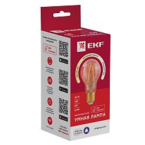 Умная филаментная лампа EKF Connect E27 Wi-Fi Умная филаментная лампа EKF Connect E27 Wi-Fi