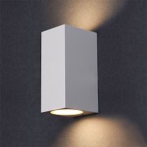 Светильник фасадный GWL-2MR16-GU10-S-IP65 WHITE двойной квадратный General Lighting Systems Светильник фасадный GWL-2MR16-GU10-S-IP65 WHITE двойной квадратный General Lighting Systems