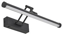 LIGHTING Светильник светодиодный 5115 настенный 8Вт 4000К IP44 черный IEK LIGHTING Светильник светодиодный 5115 настенный 8Вт 4000К IP44 черный IEK