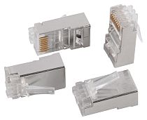 ITK Разъём RJ-45 FTP для кабеля кат.5Е IEK ITK Разъём RJ-45 FTP для кабеля кат.5Е IEK