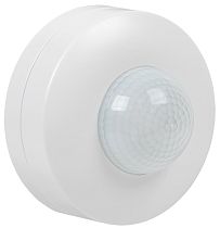 Датчик движения ИК потолочный 1200w 360град. 12м IP20 белый IEK Датчик движения ИК потолочный 1200w 360град. 12м IP20 белый IEK