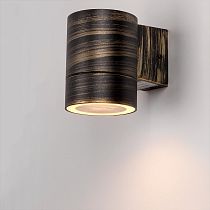 Светильник фасадный GWL-GX53-M-IP65 BLACK GOLD одинарный General Lighting Systems Светильник фасадный GWL-GX53-M-IP65 BLACK GOLD одинарный General Lighting Systems