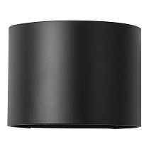 Светильник фасадный GWL-2GX53-M-IP20 Круглый черный General Lighting Systems Светильник фасадный GWL-2GX53-M-IP20 Круглый черный General Lighting Systems