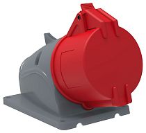 Розетка ОП Magnum 32А 200/346-240/415В 3P+PE+N 6ч ССИ-125 IP44 IEK Розетка ОП Magnum 32А 200/346-240/415В 3P+PE+N 6ч ССИ-125 IP44 IEK