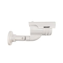 Муляж камеры REXANT уличный, цилиндрический, белый Муляж камеры REXANT уличный, цилиндрический, белый